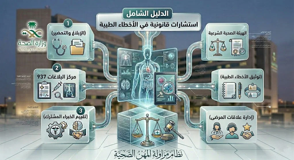 دليل الشامل حول استشارات قانونية في الأخطاء الطبية